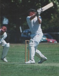 Spud - typically aggressive with the bat.